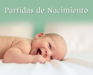 partidas de nacimiento